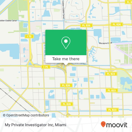 My Private Investigator Inc map