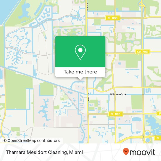 Mapa de Thamara Mesidort Cleaning