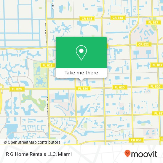 Mapa de R G Home Rentals LLC