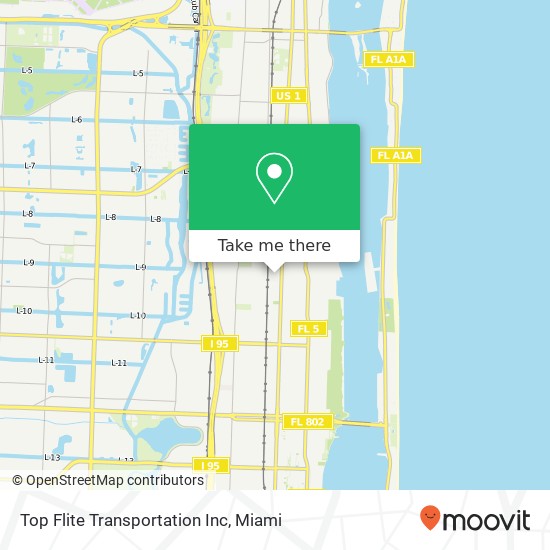 Top Flite Transportation Inc map