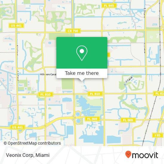 Veonix Corp map