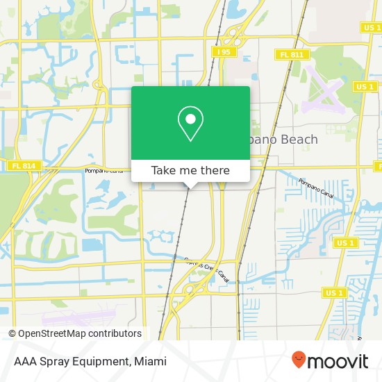 Mapa de AAA Spray Equipment