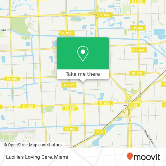 Mapa de Lucille's Loving Care