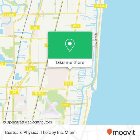 Mapa de Bestcare Physical Therapy Inc