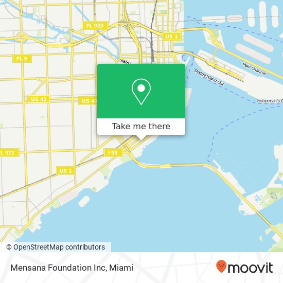 Mensana Foundation Inc map