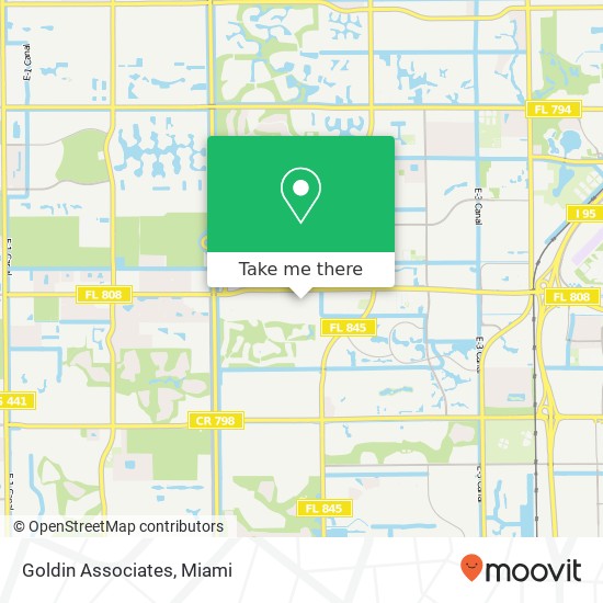 Goldin Associates map