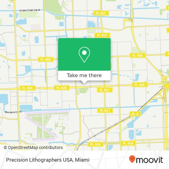 Precision Lithographers USA map