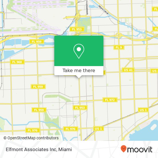 Elfmont Associates Inc map
