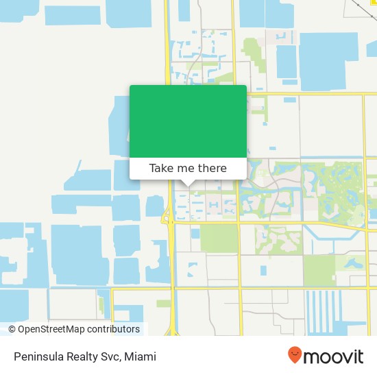 Peninsula Realty Svc map