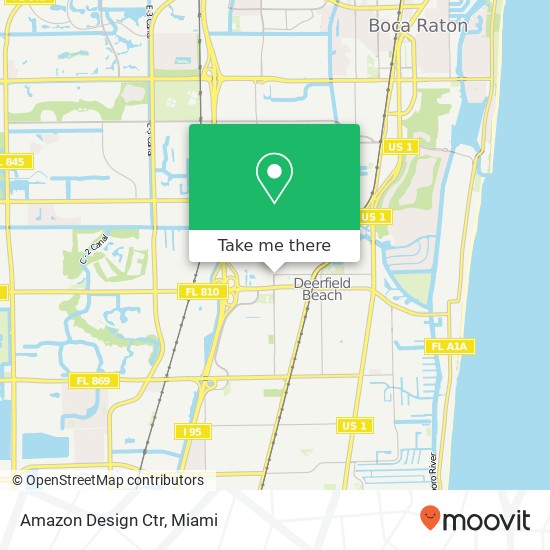 Mapa de Amazon Design Ctr