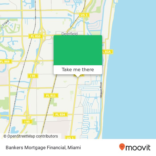 Mapa de Bankers Mortgage Financial