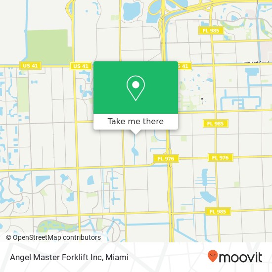 Angel Master Forklift Inc map
