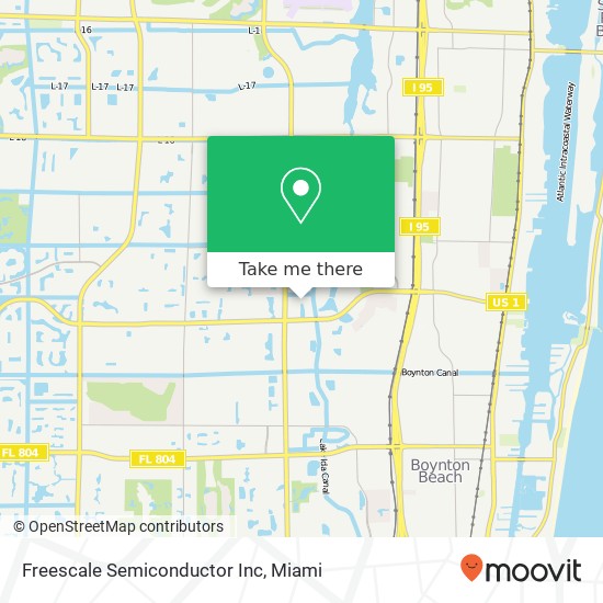 Mapa de Freescale Semiconductor Inc