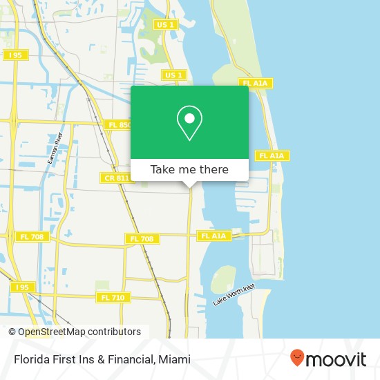 Mapa de Florida First Ins & Financial