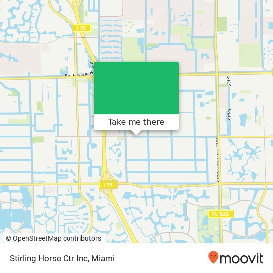 Stirling Horse Ctr Inc map