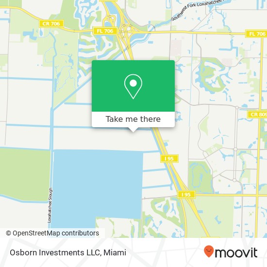 Osborn Investments LLC map