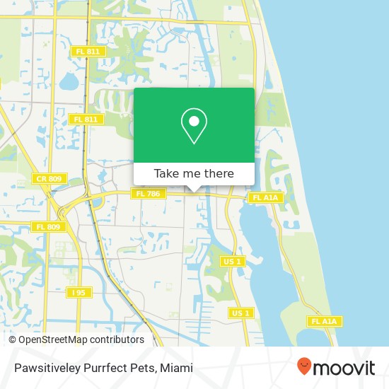 Pawsitiveley Purrfect Pets map