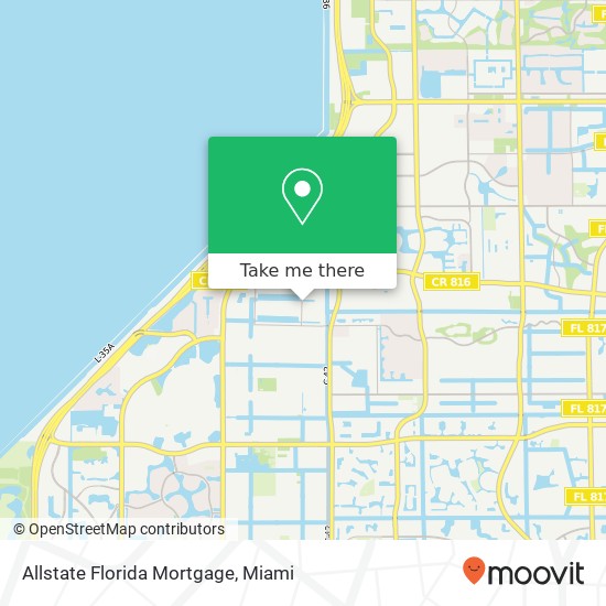 Allstate Florida Mortgage map