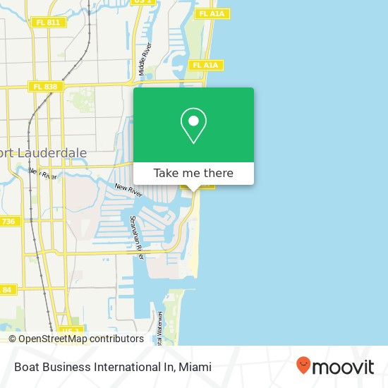 Mapa de Boat Business International In