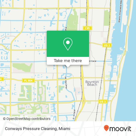 Mapa de Conways Pressure Cleaning