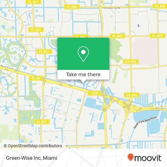 Mapa de Green-Wise Inc