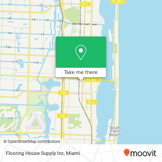 Flooring House Supply Inc map