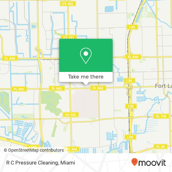 R C Pressure Cleaning map