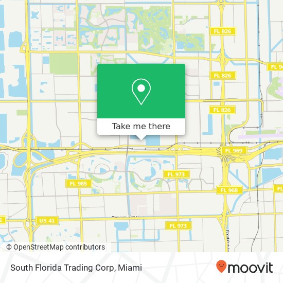 Mapa de South Florida Trading Corp