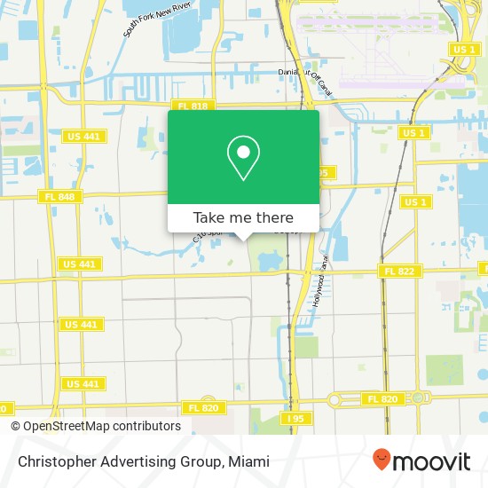 Christopher Advertising Group map