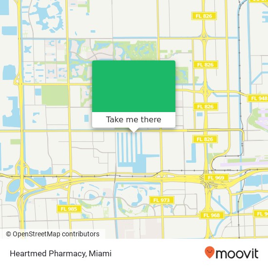 Mapa de Heartmed Pharmacy