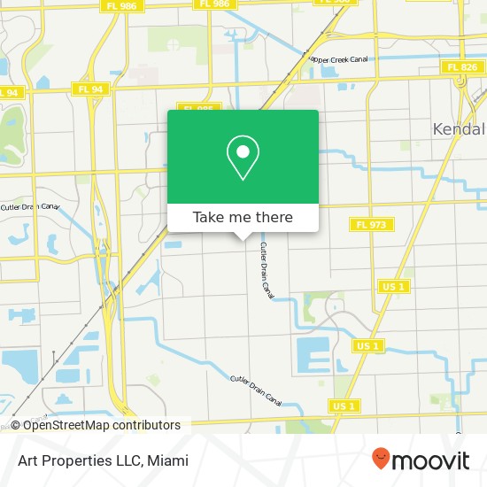 Art Properties LLC map