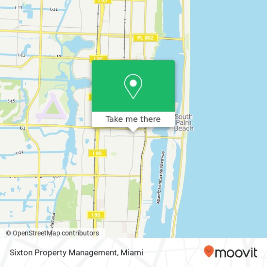 Mapa de Sixton Property Management