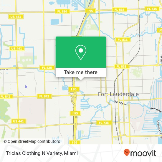 Mapa de Tricia's Clothing N Variety