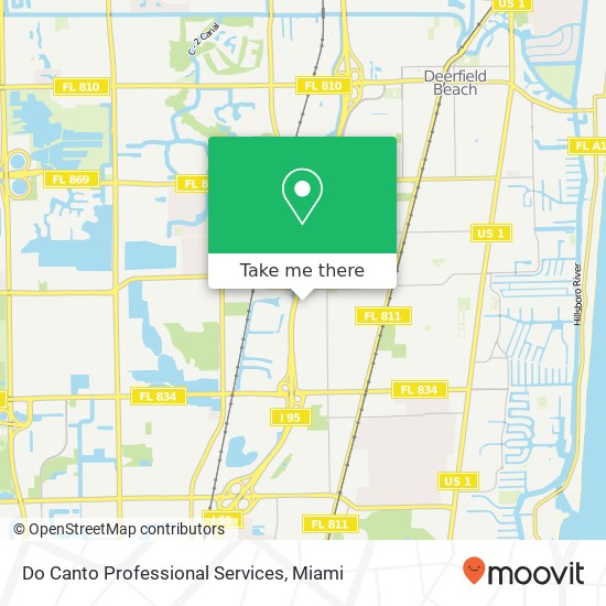 Do Canto Professional Services map