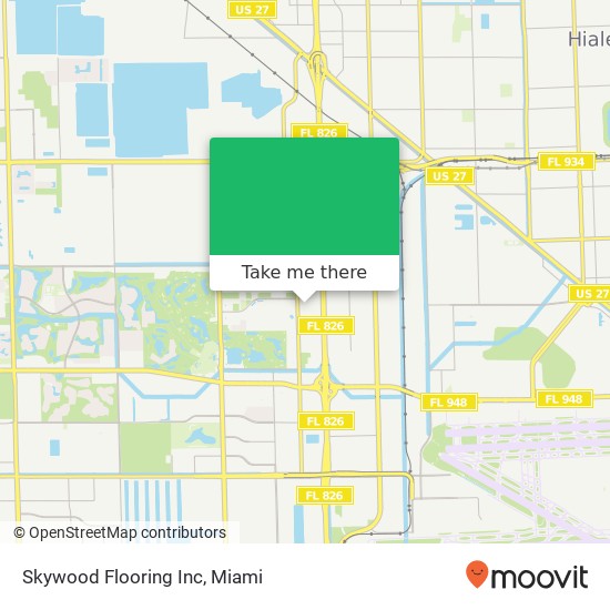 Mapa de Skywood Flooring Inc