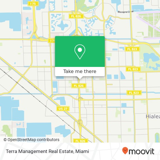 Terra Management Real Estate map