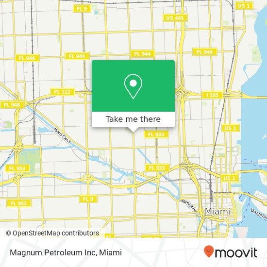 Mapa de Magnum Petroleum Inc