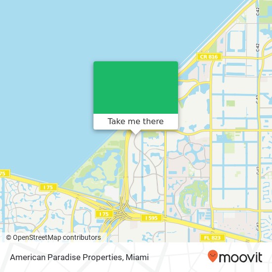 Mapa de American Paradise Properties