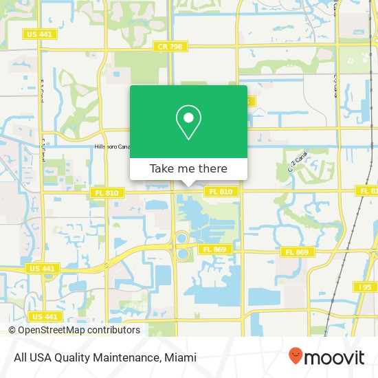 Mapa de All USA Quality Maintenance