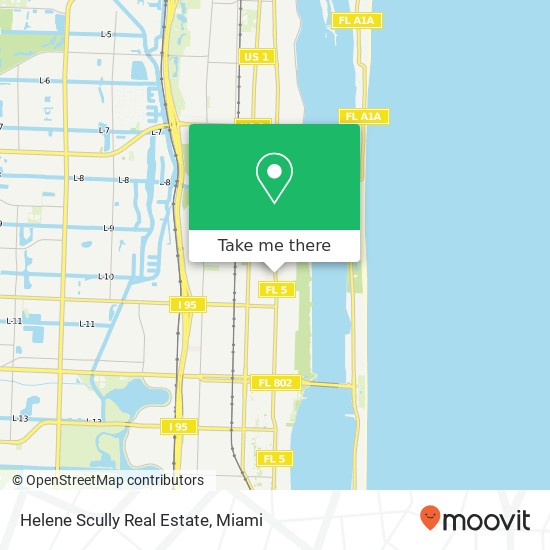 Helene Scully Real Estate map