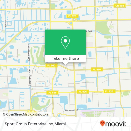 Sport Group Enterprise Inc map