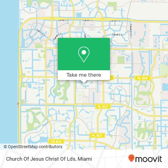 Mapa de Church Of Jesus Christ Of Lds