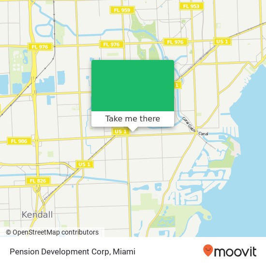 Mapa de Pension Development Corp