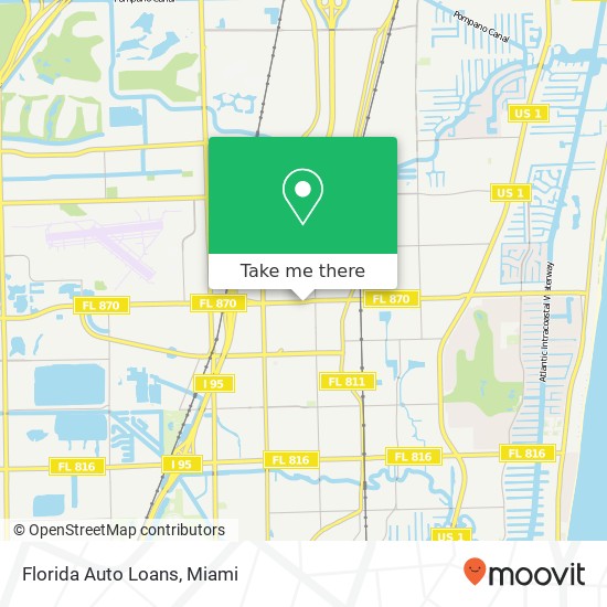 Mapa de Florida Auto Loans