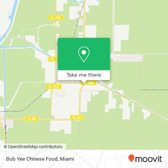 Mapa de Bob Yee Chinese Food