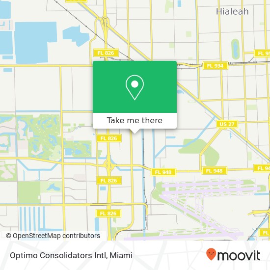 Optimo Consolidators Intl map