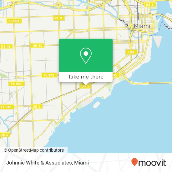Johnnie White & Associates map