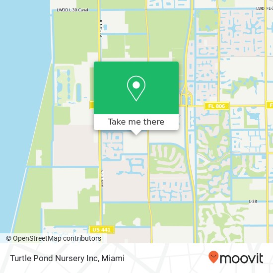 Turtle Pond Nursery Inc map