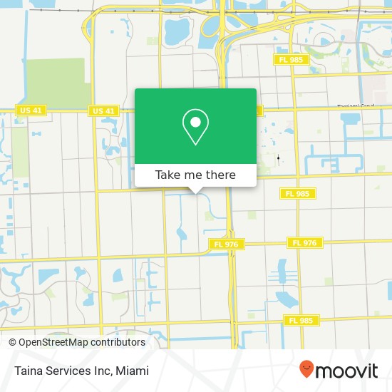Taina Services Inc map