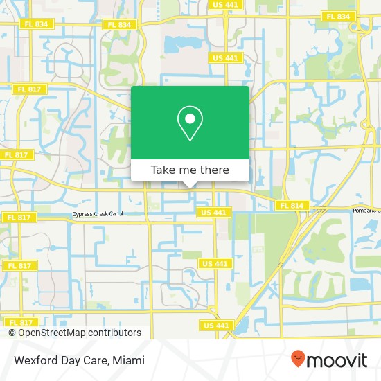 Wexford Day Care map